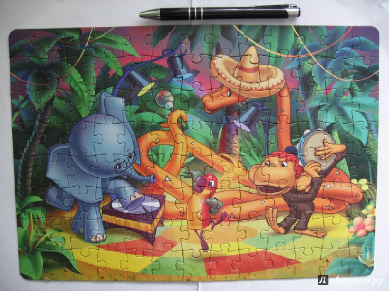 Иллюстрация 2 из 18 для Step Puzzle-104 "38 попугаев" (82026) | Лабиринт - игрушки. Источник: ТанюшаК