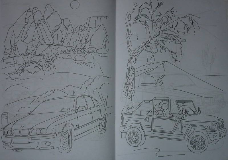 Иллюстрация 1 из 8 для Раскраска: Машины (Р040103) | Лабиринт - книги. Источник: Лора76756465