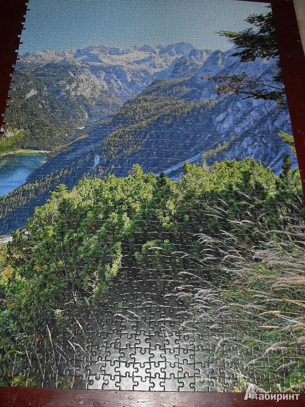 Иллюстрация 6 из 11 для Puzzle-2000 "Озеро в Альпах" (C-200399) | Лабиринт - игрушки. Источник: Klementinka