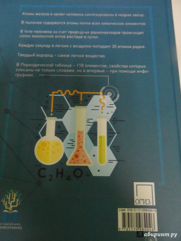 Иллюстрация 40 из 50 для Химические элементы в инфографике - Илья Леенсон | Лабиринт - книги. Источник: Брежнева  Инга
