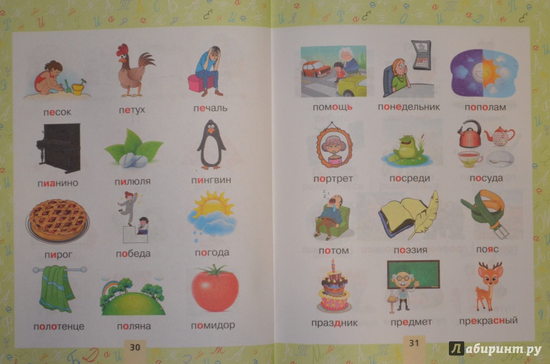 Иллюстрация 21 из 34 для Словарные слова в картинках для начальной школы | Лабиринт - книги. Источник: Муми-мама