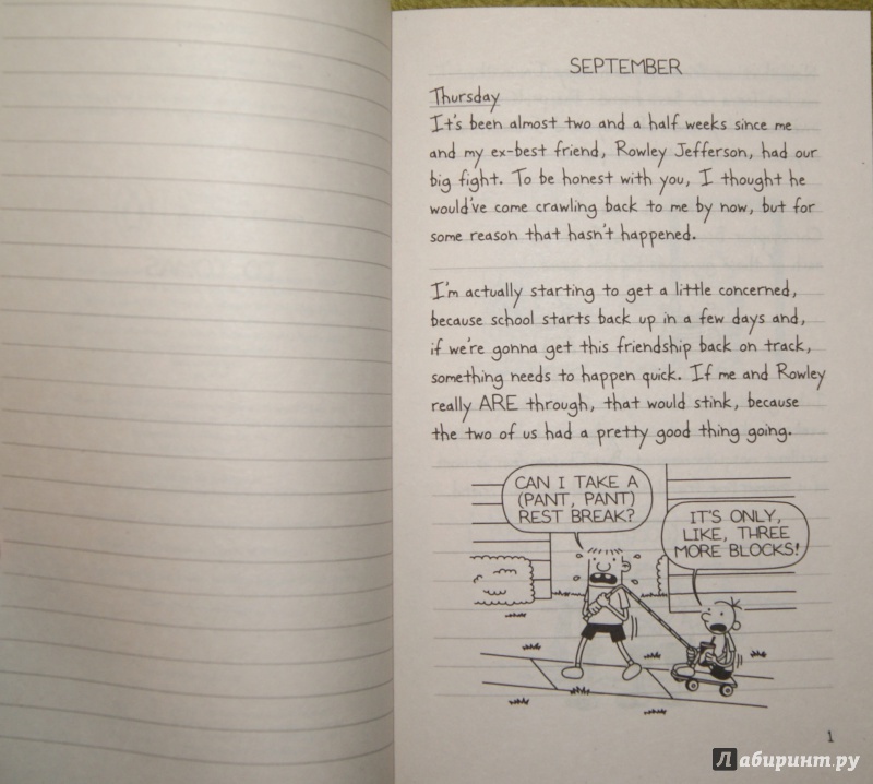 Иллюстрация 6 из 8 для Diary of a Wimpy Kid. The Ugly Truth - Jeff Kinney | Лабиринт - книги. Источник: Tatiana Sheehan