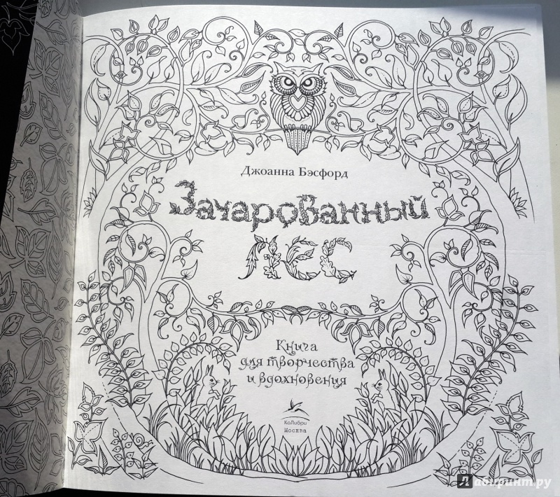 Иллюстрация 25 из 68 для Зачарованный лес - Джоанна Бэсфорд | Лабиринт - книги. Источник: Линайна