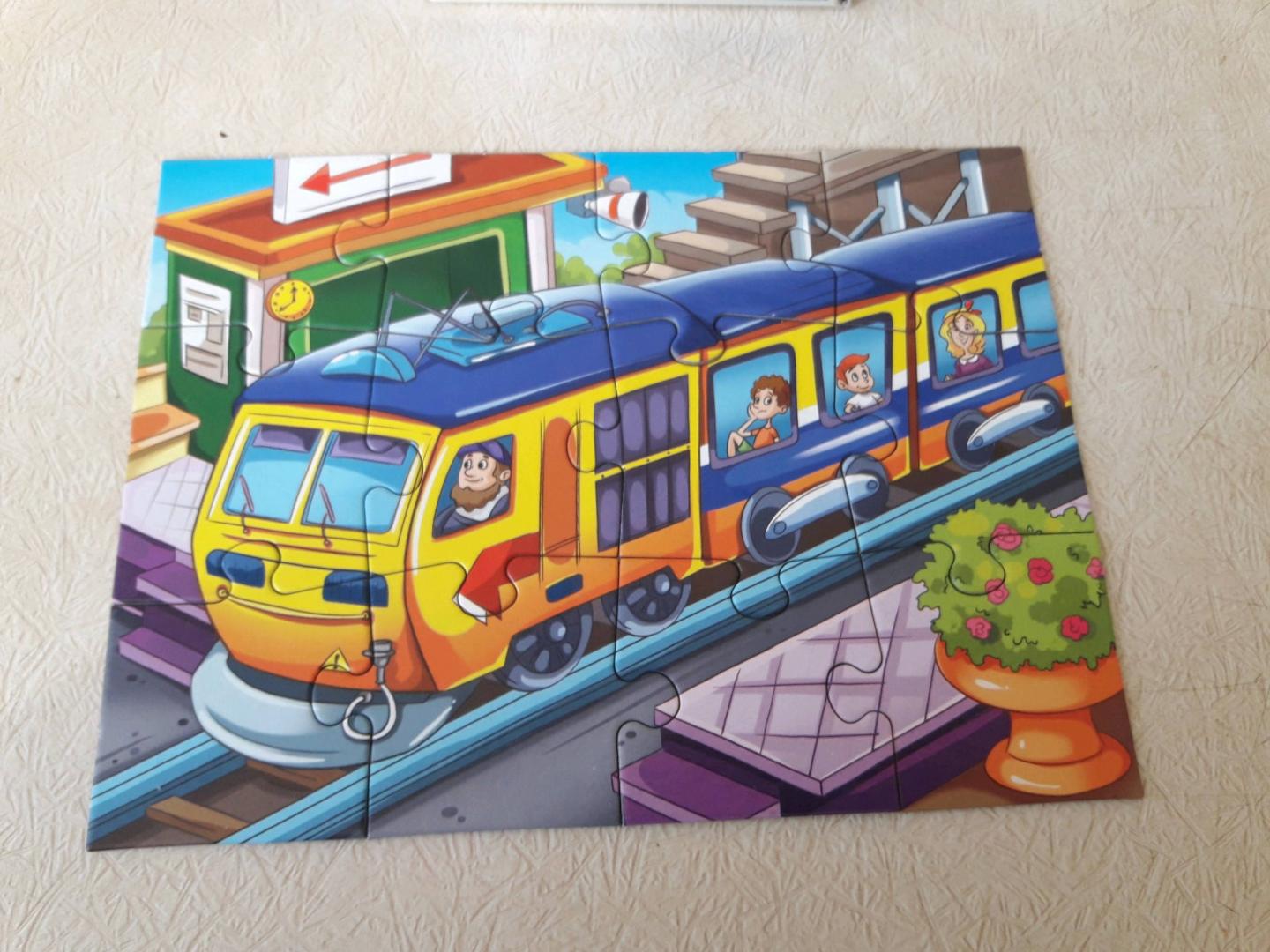 Иллюстрация 23 из 25 для Puzzle-12 "Нужный транспорт", в ассортименте (П12-5642) | Лабиринт - игрушки. Источник: Соколова Наталья