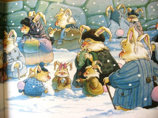 Иллюстрация 11 из 15 для Новогодняя книга кроличьих историй - Женевьева Юрье | Лабиринт - книги. Источник: Юта