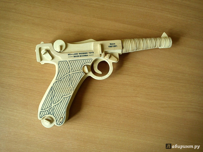 Иллюстрация 3 из 6 для Пистолет "Люгер" (G-P120) | Лабиринт - игрушки. Источник: Данилов  Александр Сергеевич