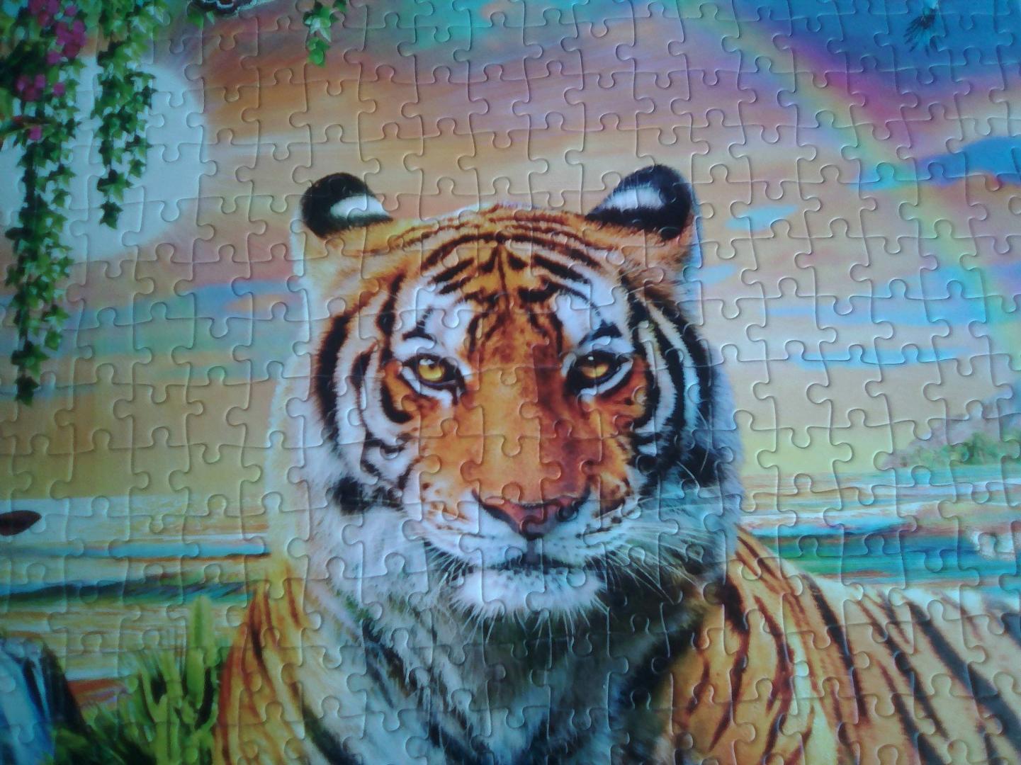 Иллюстрация 6 из 7 для Puzzle-1000 "Король джунглей" (C-103300) | Лабиринт - игрушки. Источник: Selenita