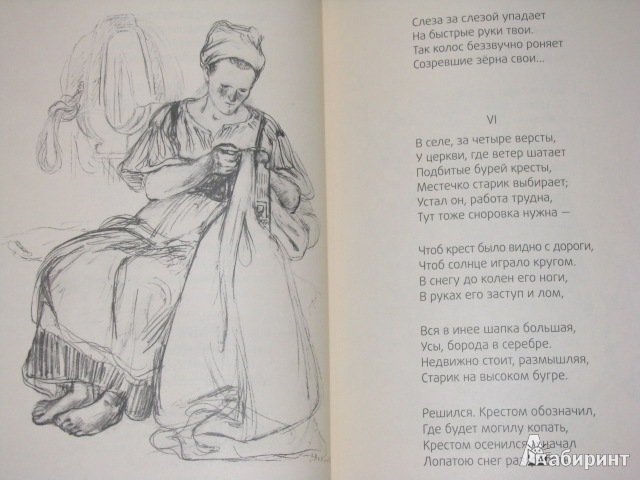 Иллюстрация 43 из 50 для Мороз, Красный нос - Николай Некрасов | Лабиринт - книги. Источник: Nemertona