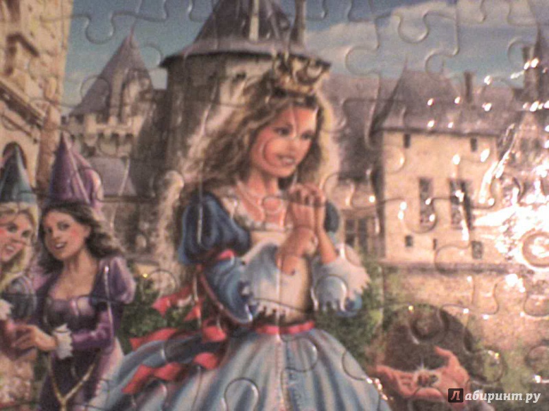 Иллюстрация 7 из 23 для Пазлы "Принцессы" (2 в 1, 135 элементов и 70 элементов) (В-021017) | Лабиринт - игрушки. Источник: Роза с шипами