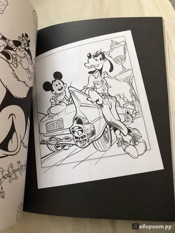 Иллюстрация 28 из 77 для Раскраска. Disney. Любимые герои. Микки, Дональд | Лабиринт - книги. Источник: Лабиринт