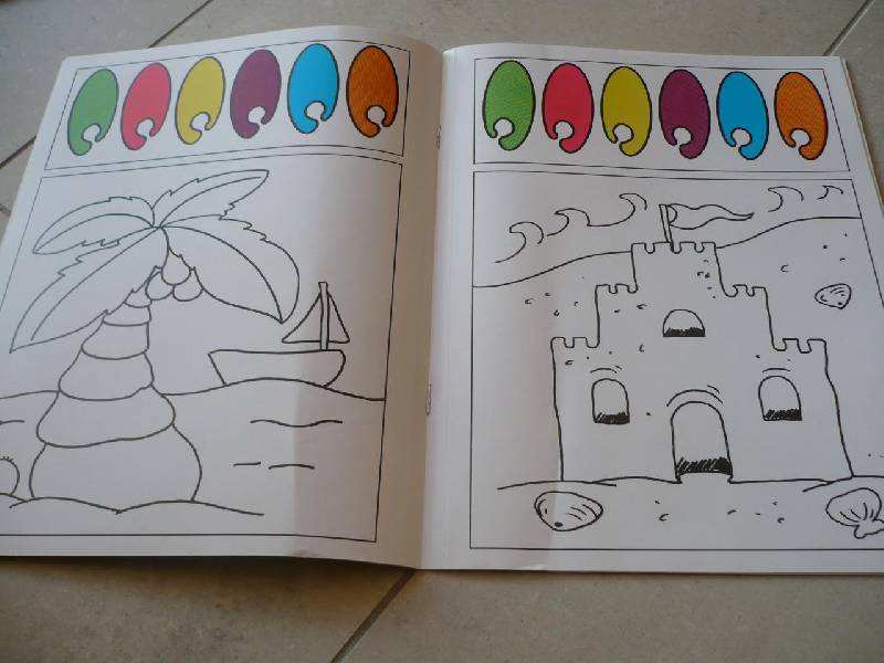 Иллюстрация 3 из 6 для Чудо-краски. На море | Лабиринт - книги. Источник: Домбиблиотека