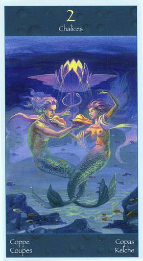 Иллюстрация 38 из 39 для Таро "Волшебный Мир Сирен" | Лабиринт - книги. Источник: Григорьева  Анастасия