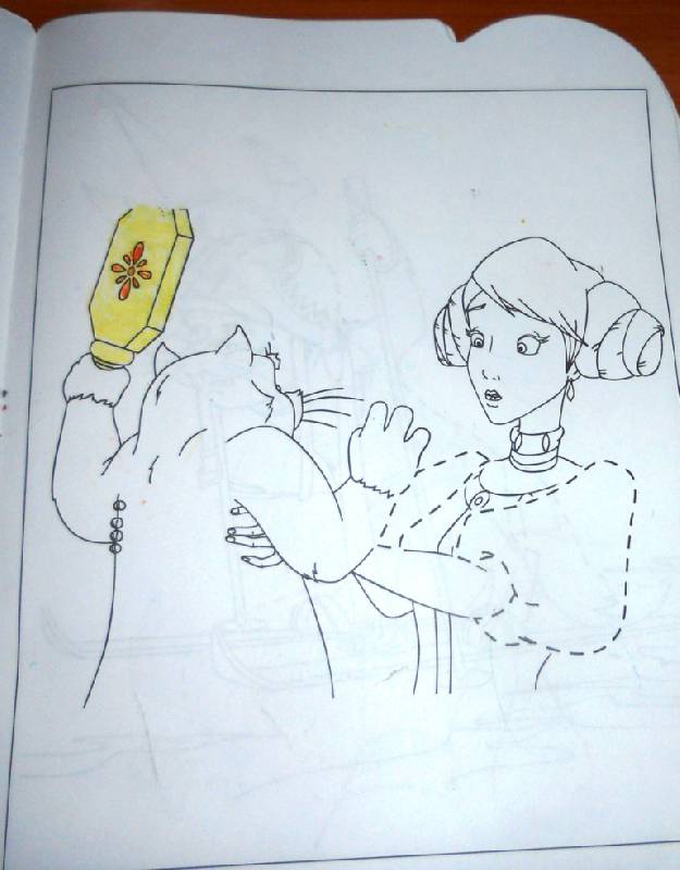 Иллюстрация 4 из 5 для Умная раскраска "Иван Царевич и серый волк" (№ 1223) | Лабиринт - книги. Источник: Котомчик