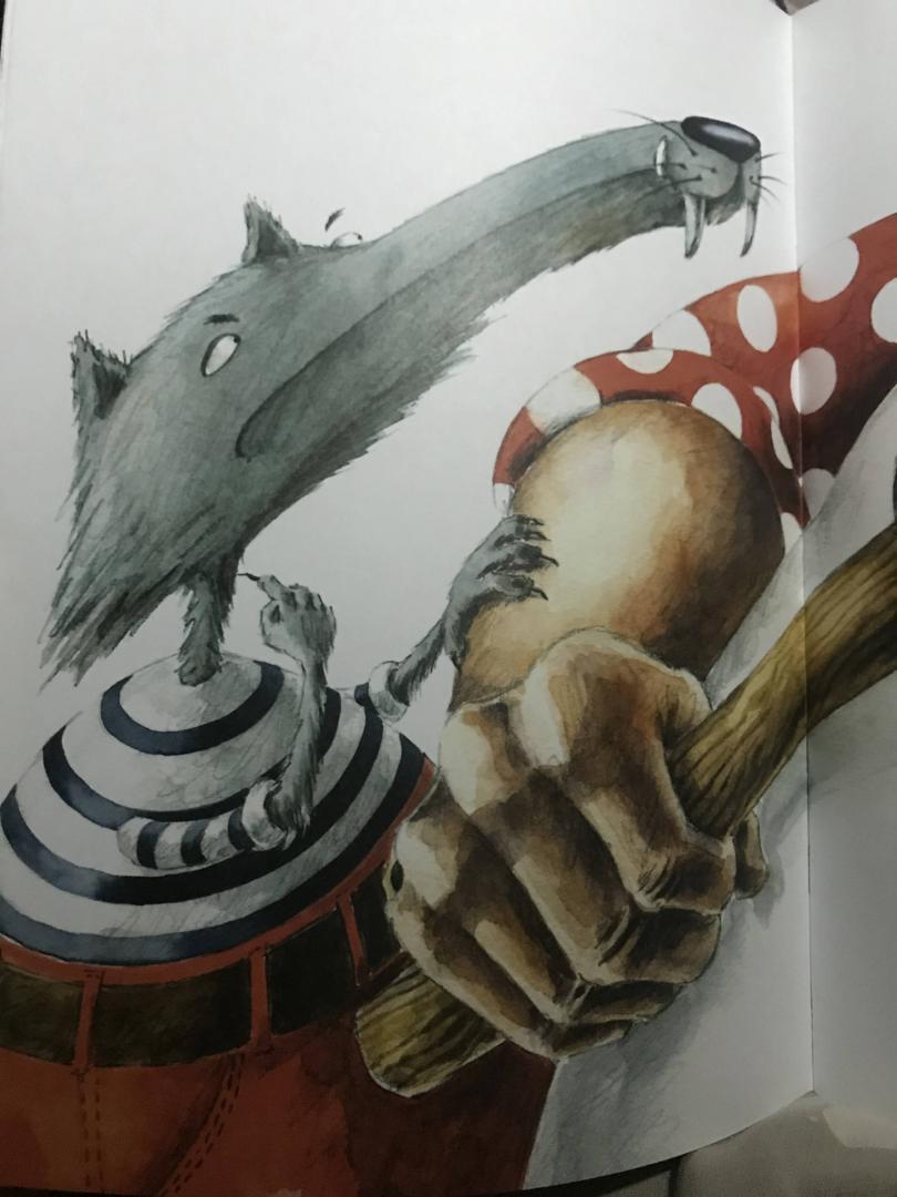 Иллюстрация 46 из 46 для Волк и козлята | Лабиринт - книги. Источник: zaKalyaKa