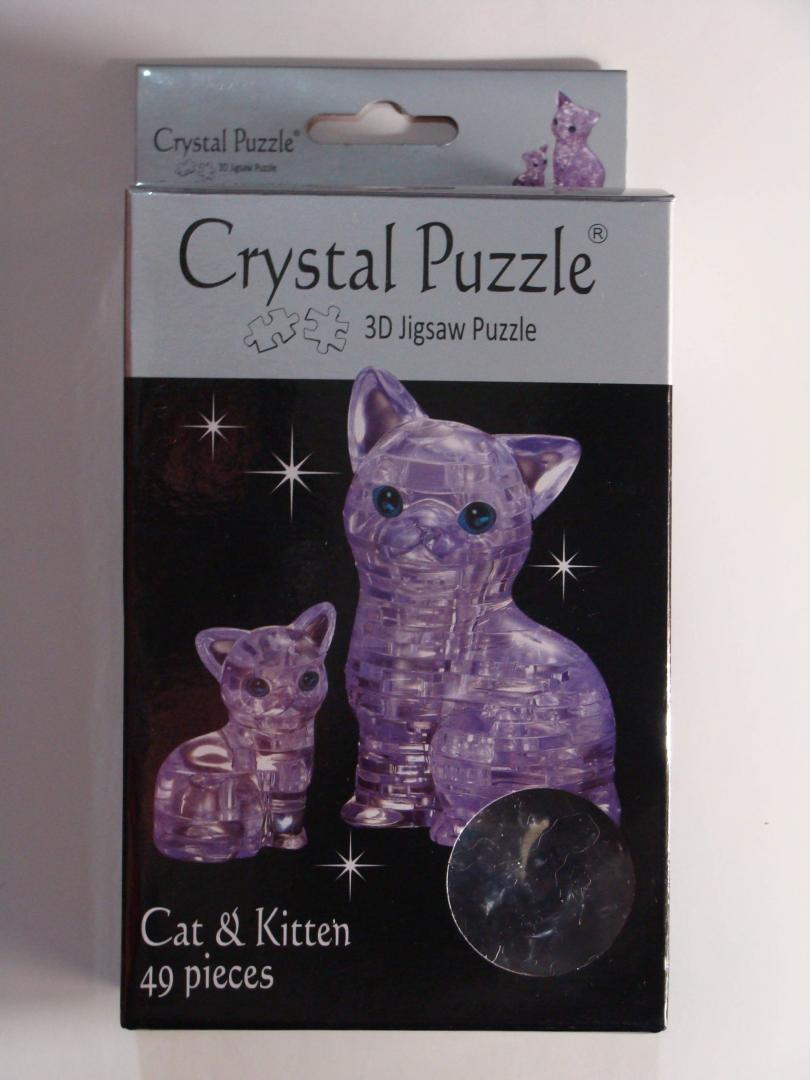 Иллюстрация 9 из 23 для 3D головоломка "Кошка серебристая" (90126) | Лабиринт - игрушки. Источник: ЛиС-а