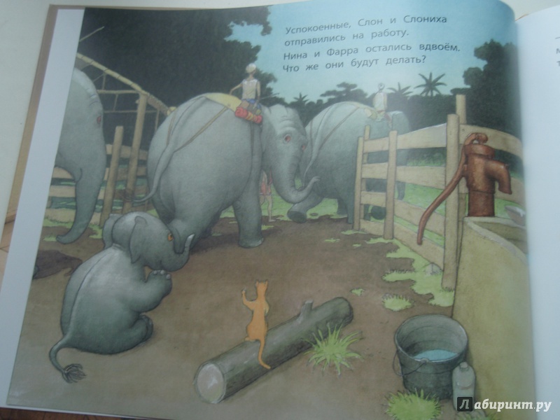 Иллюстрация 17 из 33 для Няня для слоненка - Фатима Шарафеддин | Лабиринт - книги. Источник: Лучик Солнца