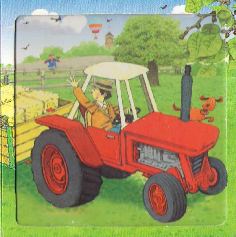 Иллюстрация 9 из 10 для 2+ Большой красный трактор (книга с пазлами) | Лабиринт - книги. Источник: magnolia