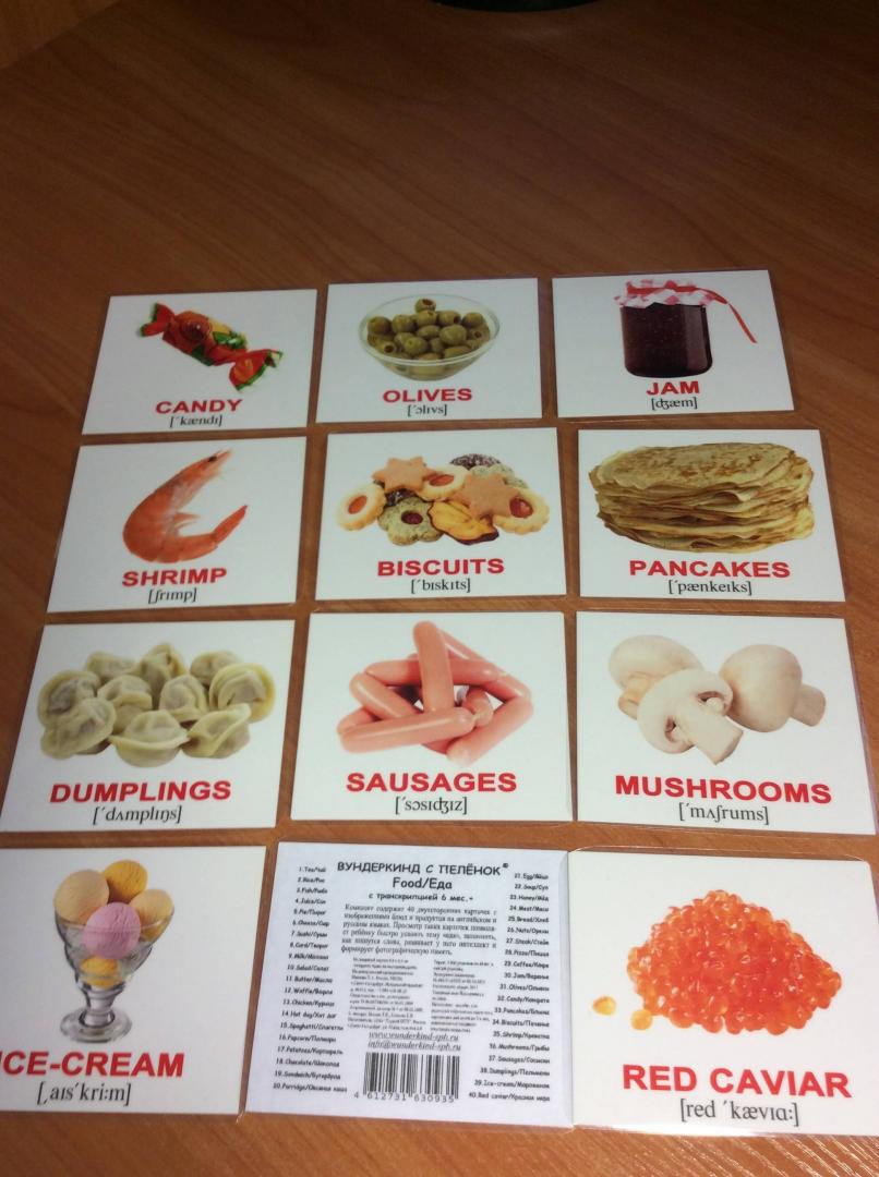 Иллюстрация 11 из 13 для Комплект карточек “Еда/Food” МИНИ-40 (8*10 см) - Епанова, Носова | Лабиринт - книги. Источник: BIMMER
