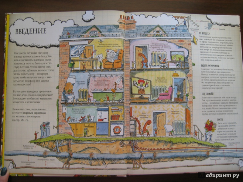 Иллюстрация 4 из 18 для Как это устроено? Вещи в твоём доме - Фарндон, Беатти | Лабиринт - книги. Источник: Никoль