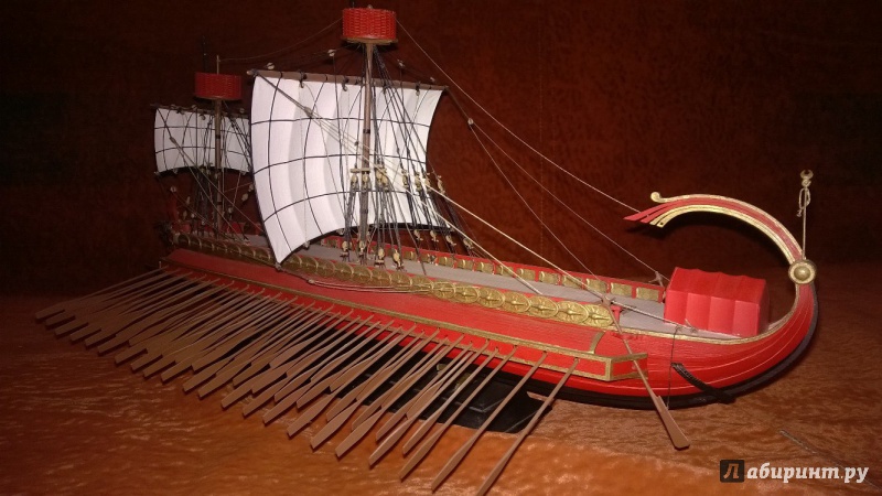 Иллюстрация 4 из 4 для Карфагенский боевой корабль (9030) | Лабиринт - игрушки. Источник: Garik