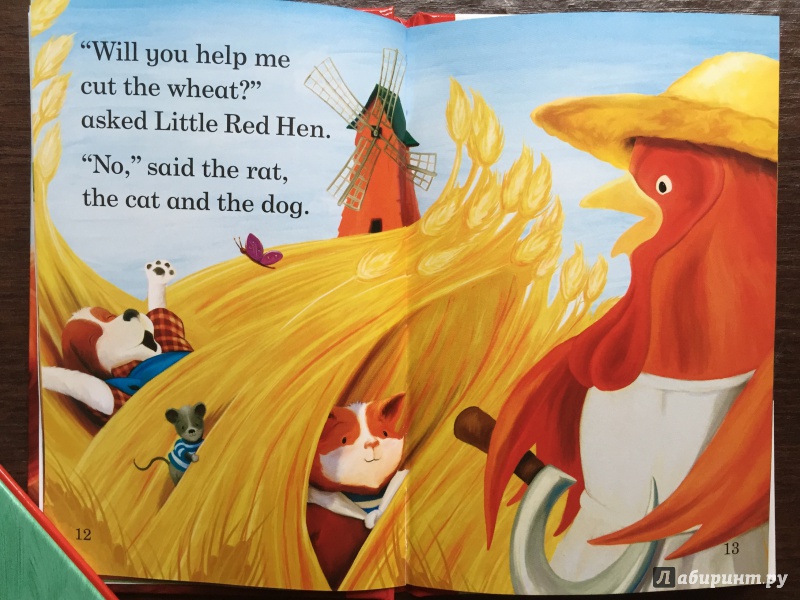 Иллюстрация 7 из 21 для Little Red Hen | Лабиринт - книги. Источник: Абра-кадабра