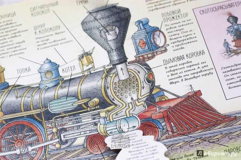 Иллюстрация 45 из 98 для Удивительные поезда - Йен Грэм | Лабиринт - книги. Источник: Букландия