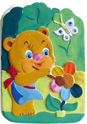 Иллюстрация 13 из 13 для Ваятель. Набор для создания объемных барельефов "Мишка с цветком и бабочкой" (707002) | Лабиринт - игрушки. Источник: sinobi sakypa &quot;&quot;( ^ _ ^ )&quot;&quot;