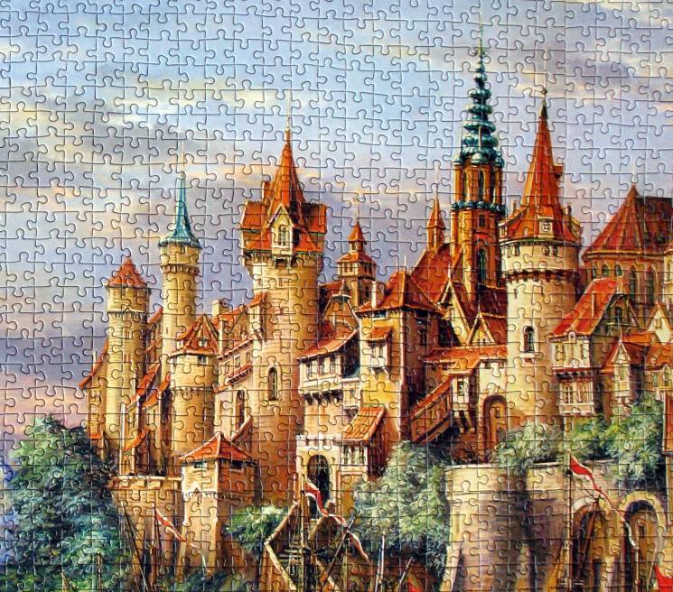 Иллюстрация 25 из 26 для Puzzle-3000. Город (C-300174) | Лабиринт - игрушки. Источник: WhiteUnicorn