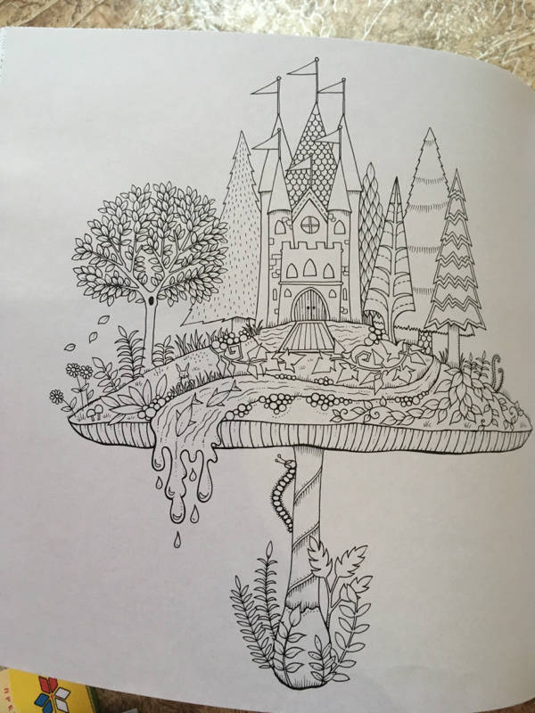 Иллюстрация 199 из 199 для Зачарованный лес. Книга для творчества и вдохновения - Джоанна Бэсфорд | Лабиринт - книги. Источник: Phix  Vi_
