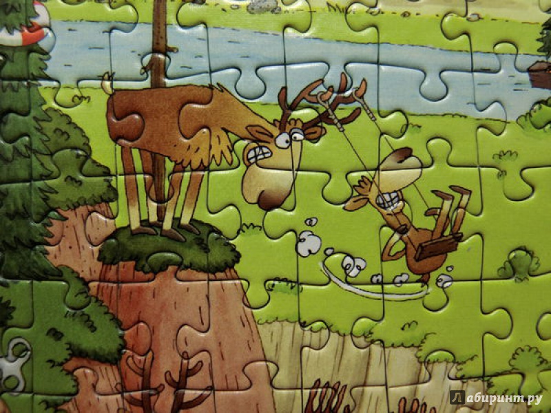 Иллюстрация 30 из 42 для Puzzle-1000 Лесной зоопарк | Лабиринт - игрушки. Источник: Ольга
