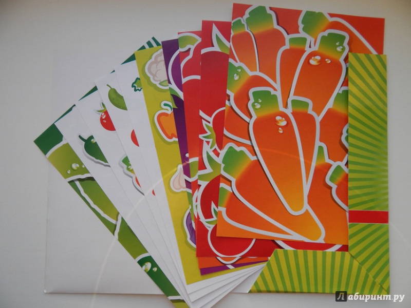 Иллюстрация 3 из 18 для Бумага цветная поделочная №6 "Овощи" (А4, 10 листов, 10 видов) (11-410-154) | Лабиринт - канцтовы. Источник: Мелкова  Оксана