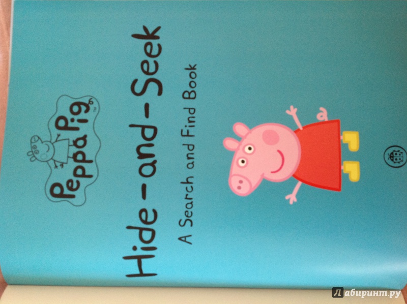 Иллюстрация 2 из 39 для Peppa Pig. Peppa Hide-and-Seek. Search & Find Book | Лабиринт - книги. Источник: К  Анна