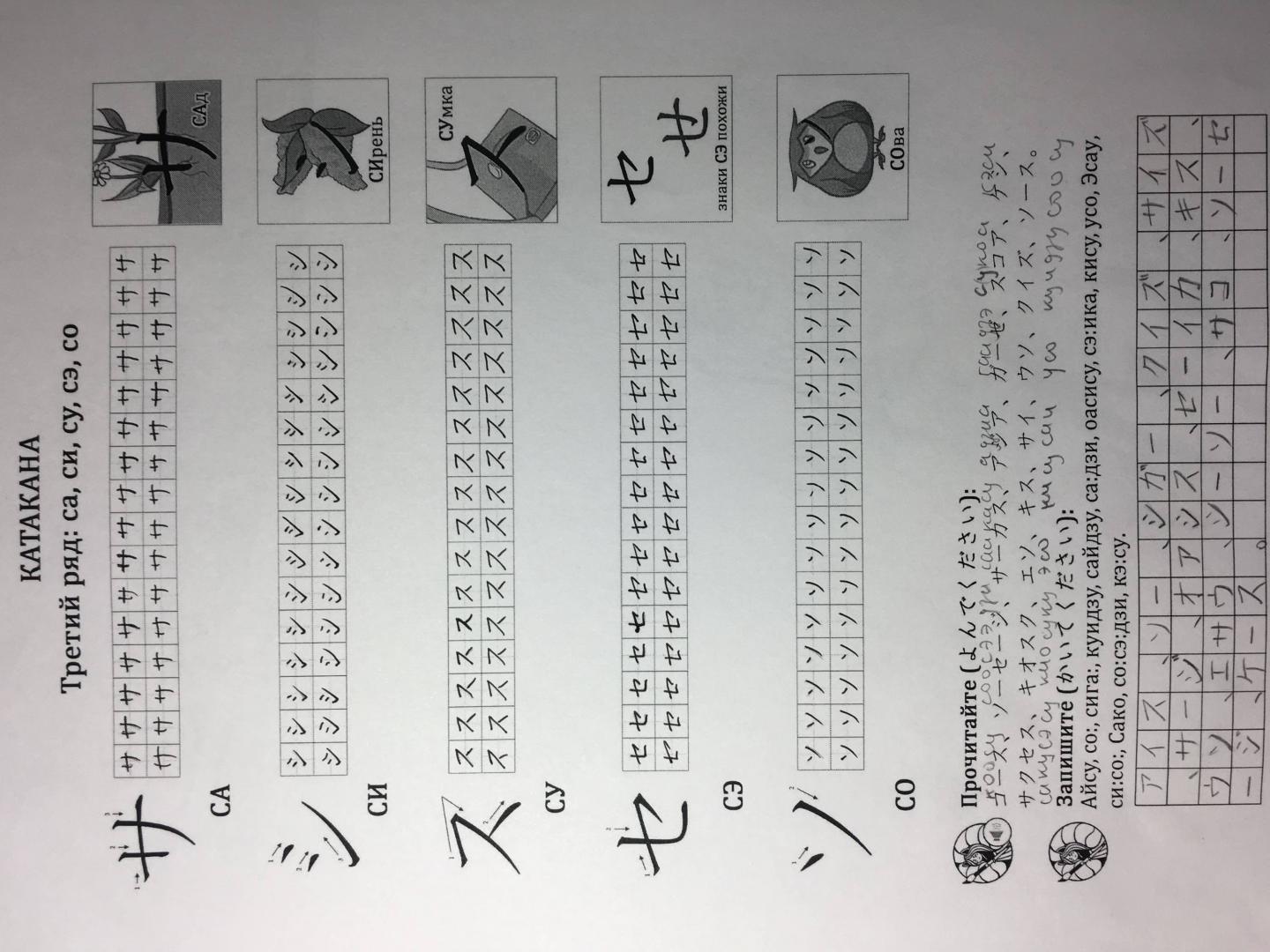 Иллюстрация 47 из 204 для Японская азбука. Учебное пособие - Анна Буландо | Лабиринт - книги. Источник: Лабиринт