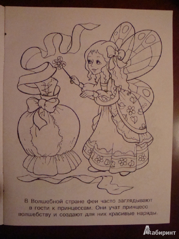 Иллюстрация 3 из 16 для Раскраска "Феи и принцессы" | Лабиринт - книги. Источник: Иринич  Лариса Павловна