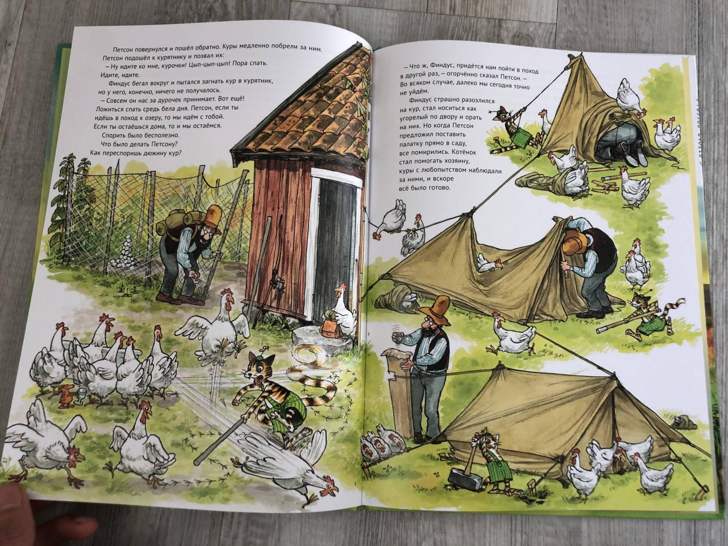 Иллюстрация 38 из 44 для Петсон идёт в поход - Свен Нурдквист | Лабиринт - книги. Источник: Ки  Анастасия