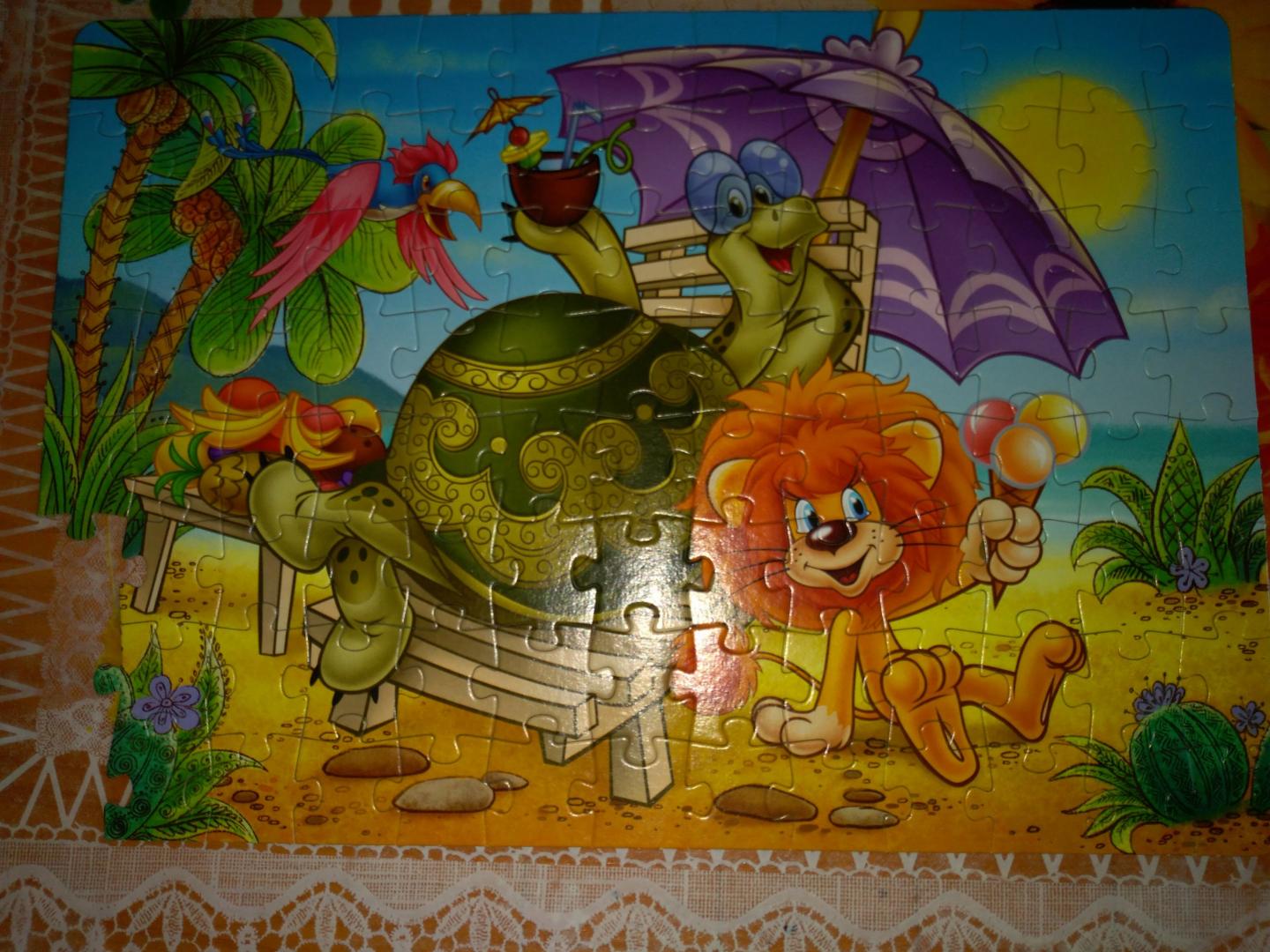 Иллюстрация 16 из 16 для Step Puzzle-104 "Львёнок и черепаха" (82028) | Лабиринт - игрушки. Источник: Никитина  Марина