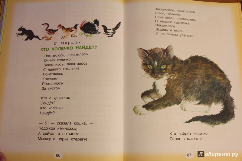 Иллюстрация 25 из 55 для 100 любимых сказок, стихов и песенок для девочек - Михалков, Барто, Маршак | Лабиринт - книги. Источник: Марсианка