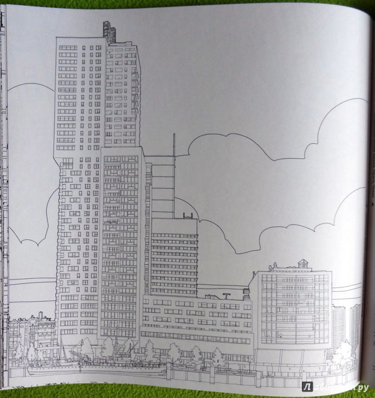 Иллюстрация 48 из 70 для Удивительные строения. Раскраска с самыми красивыми зданиями, реальными и выдуманными - Стив Макдональд | Лабиринт - книги. Источник: reader*s