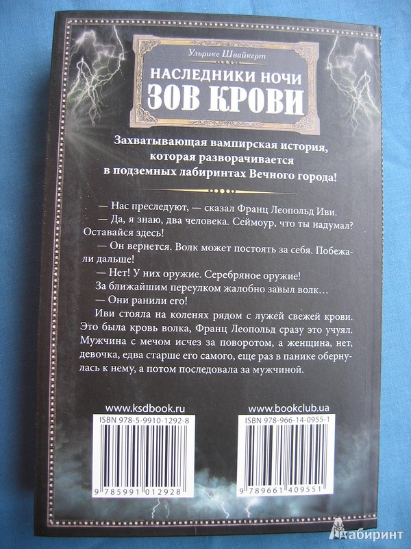 Иллюстрация 4 из 13 для Наследники ночи. Зов крови - Ульрике Швайкерт | Лабиринт - книги. Источник: Костина  Светлана Олеговна