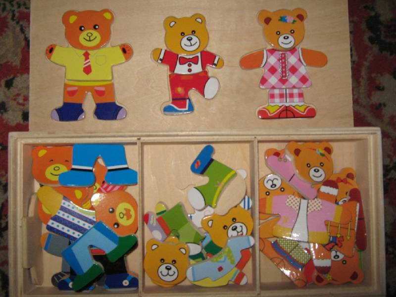 Иллюстрация 3 из 11 для Семья медведей (D117) | Лабиринт - игрушки. Источник: Спанч Боб