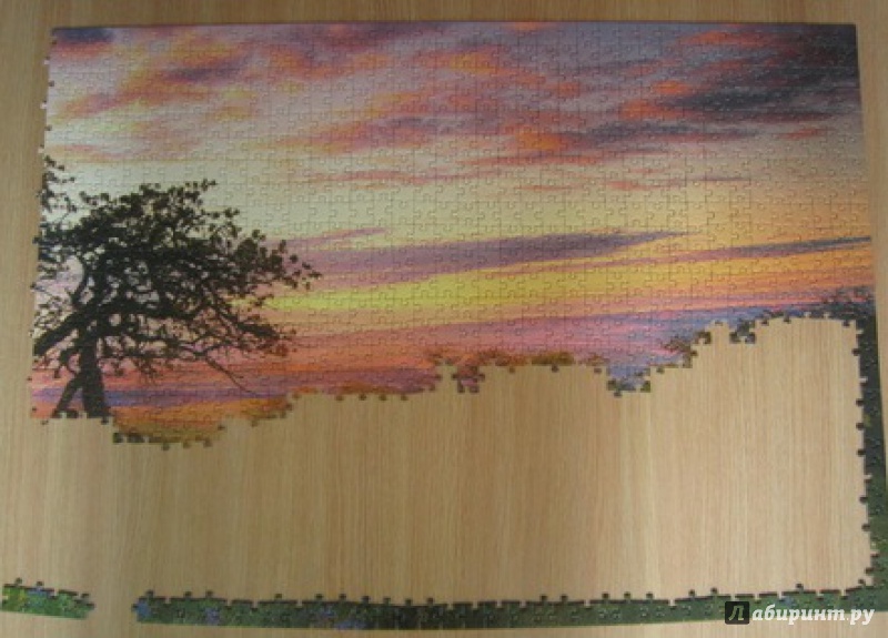 Иллюстрация 9 из 13 для Puzzle-2000 "Дуб,  панорама" (29472) | Лабиринт - игрушки. Источник: Ольга