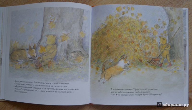 Иллюстрация 11 из 53 для Осень мишки Бруно - Гунилла Ингвес | Лабиринт - книги. Источник: Смолинова  Анастасия Олеговна