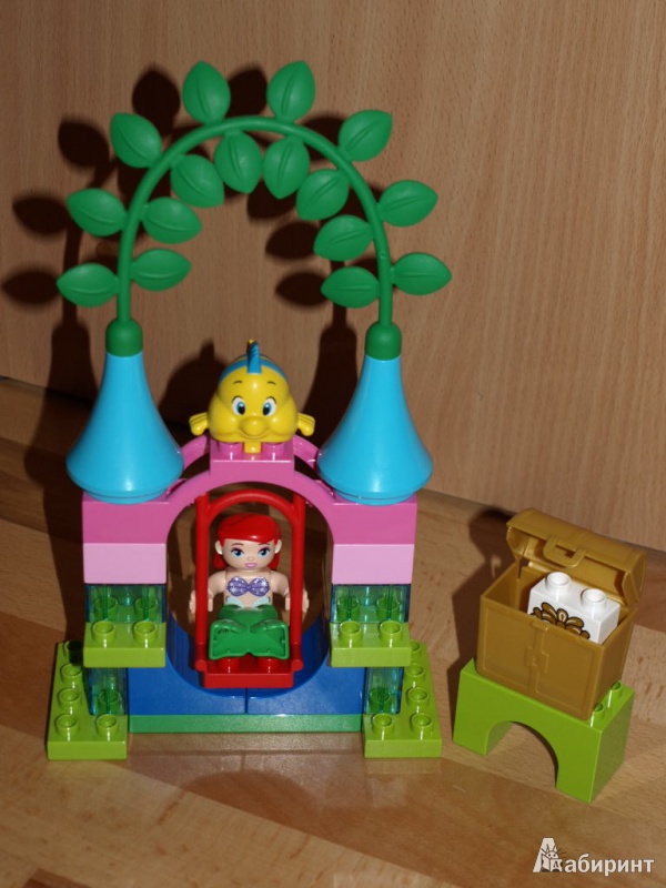 Иллюстрация 6 из 14 для Конструктор LEGO "Подводный замок Ариэль" (10515) | Лабиринт - игрушки. Источник: Гусева  Анна Сергеевна