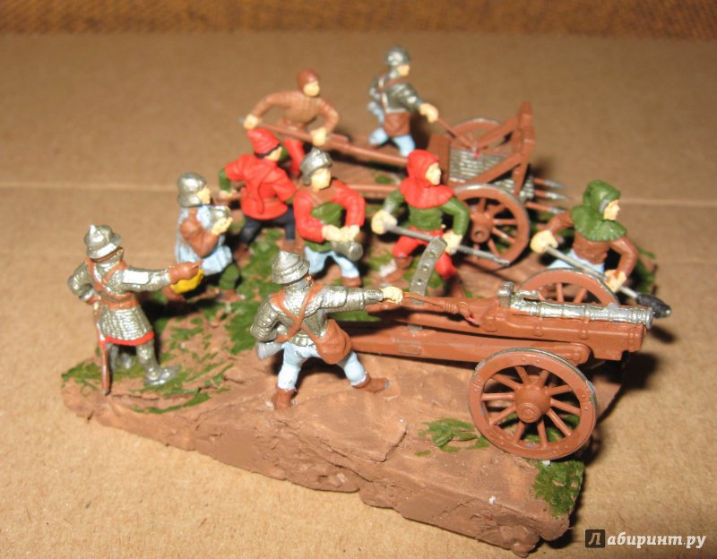 Иллюстрация 11 из 15 для Средневековая полевая пороховая артиллерия (8027) | Лабиринт - игрушки. Источник: Лабиринт