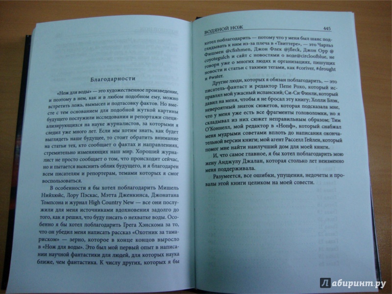 Иллюстрация 31 из 51 для Водяной нож - Паоло Бачигалупи | Лабиринт - книги. Источник: Григорьева  Татьяна