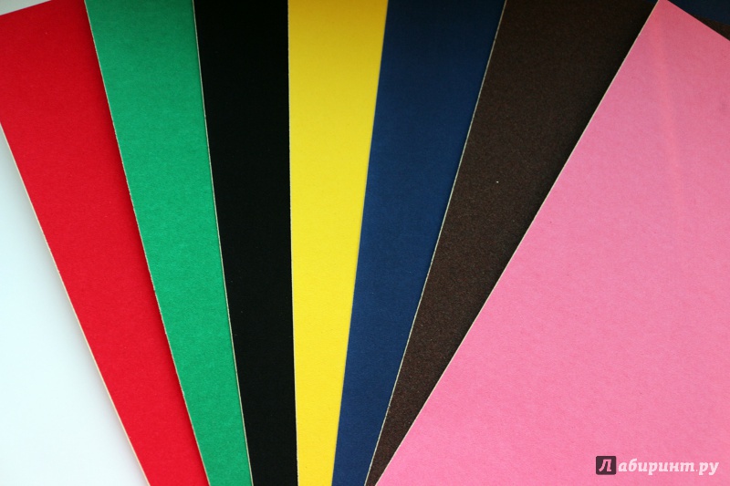 Иллюстрация 3 из 4 для Бумага цветная бархатная самоклеящаяся, 7 листов, 7 цветов "Космос" (ББС7753) | Лабиринт - канцтовы. Источник: Террил