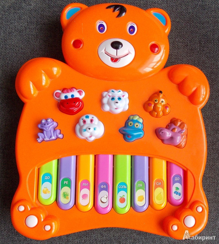 Иллюстрация 2 из 5 для Музыкальное пианино детское (В71680) | Лабиринт - игрушки. Источник: Sweet mama