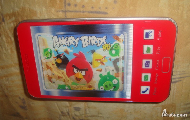 Иллюстрация 5 из 6 для Angry Birds Samsung Galaxy, блистер (T55640) | Лабиринт - игрушки. Источник: S_86