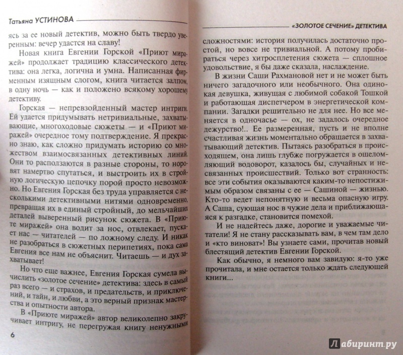 Иллюстрация 6 из 7 для Приют миражей - Евгения Горская | Лабиринт - книги. Источник: Соловьев  Владимир