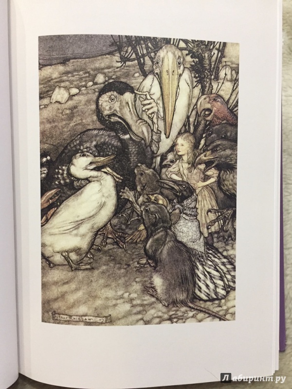 Иллюстрация 29 из 30 для Алиса в Стране чудес. Алиса в Зазеркалье - Льюис Кэрролл | Лабиринт - книги. Источник: pavko